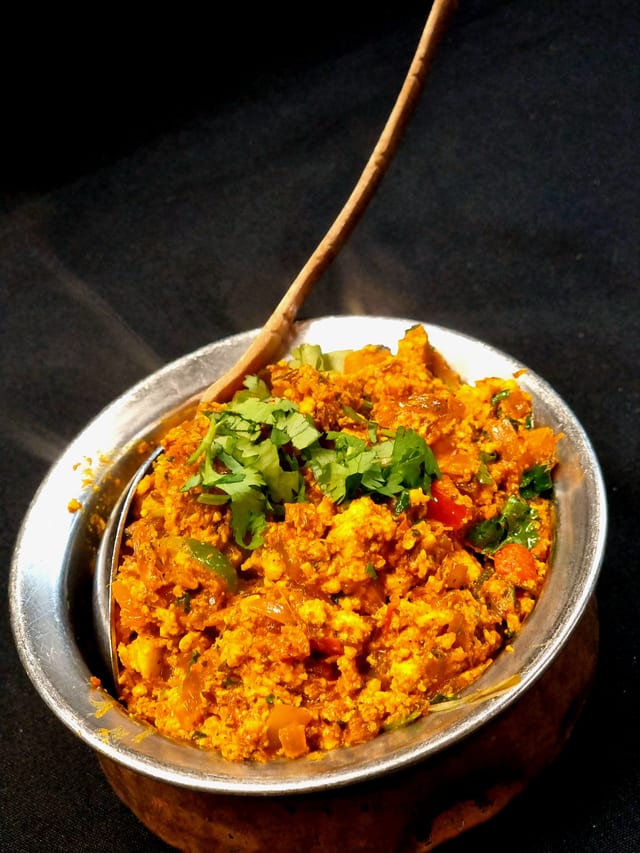 Paneer Bhurji.